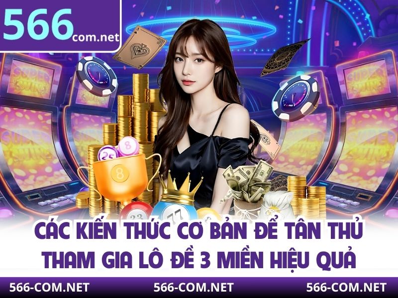 Các kiến thức cơ bản để tân thủ tham gia lô đề 3 miền hiệu quả