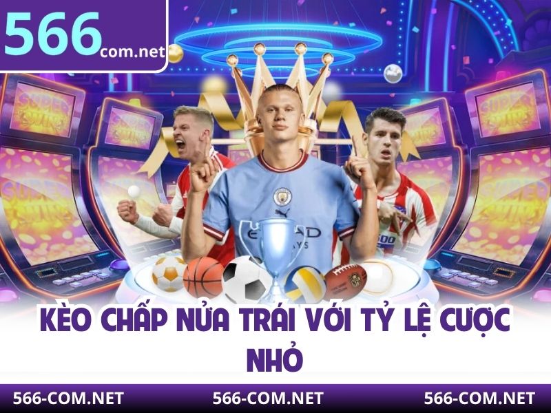 Kèo chấp nửa trái với tỷ lệ cược nhỏ